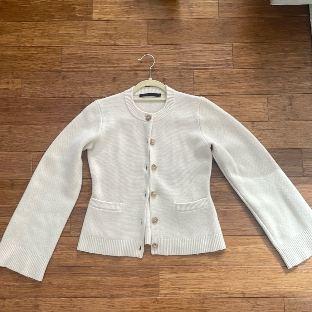 Jenni Kayne Cooper Cardigan Ivory
